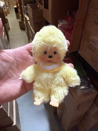 Monchhichi colors yellow plush - yellow,