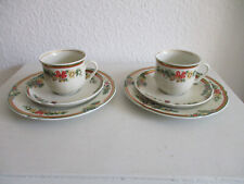 3tlg. Kaffeegedeck Weihnachten Marie Luise Seltmann Weiden Kuchenteller