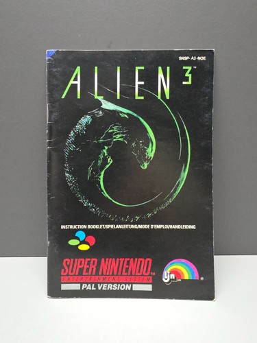Alien super nintendo snes - nintendo,