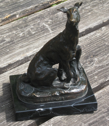 Bronze skulptur figur - skulptur,