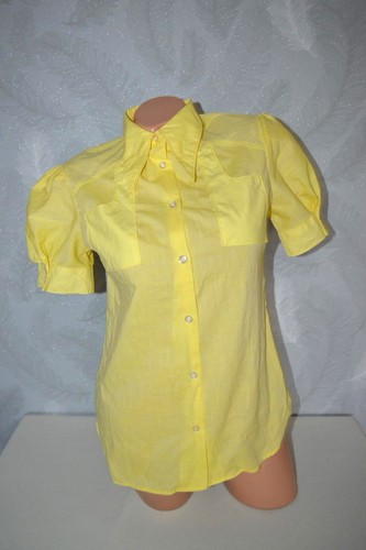Quietschgelbe dirndl bluse - quietschgelbe,