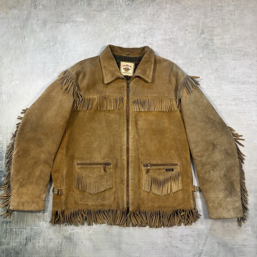 Diesel lederjacke fransen - diesel,