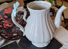 Wunderschöne grosse Kanne Kaffeekanne Krug Porzellan Shabby Antik Retro Vintage