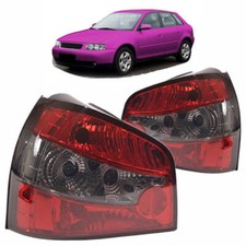 Heckleuchten Kristall Rot