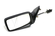 VW Golf 3 Vento manueller Spiegel Außenspiegel links + Glas schwarz L041 DEFEKT