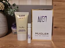 Luxusproben Thierry Mugler Alien Voile D'eclat Body Lotion & Parfum Probe 2tlg 
