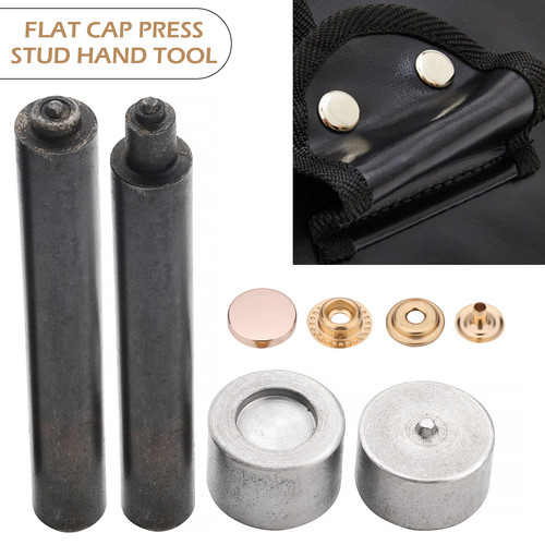 Flat cap druckknöpfe - flat,