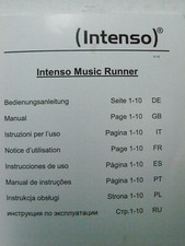 MP3 Player Intenso Music Runner Bedienungsanleitung