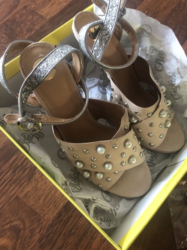 Buffalo high heels perlen - high,