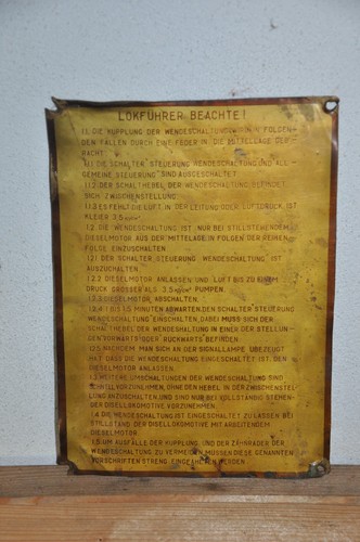 Altes blechschild messing - altes, blechschild/messing