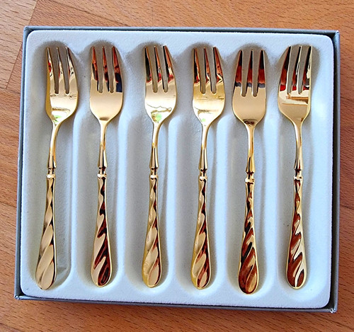 Hanseat 6er set - 6er-set, kuchengabeln