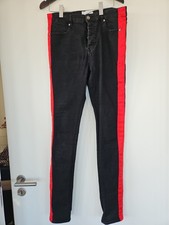 Schwarz-rote Jeansvon Sixth June GR 34 L