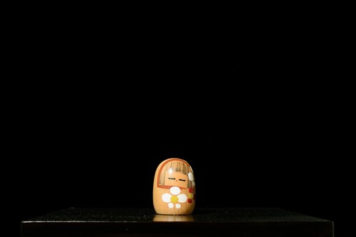 Vintage japanische kokeshi - japanische,