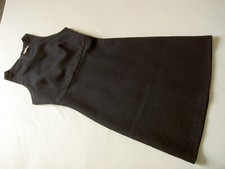 Etui-Kleid von orsay, Gr. 34/36, schwarz-gewebt Blumen, ungetragen