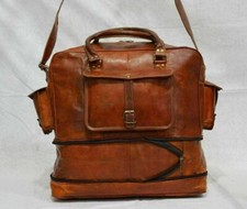 Leder Echt Tasche Reise Herren