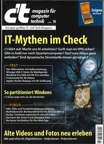 Magazin 10 2026 - c't, magazin,