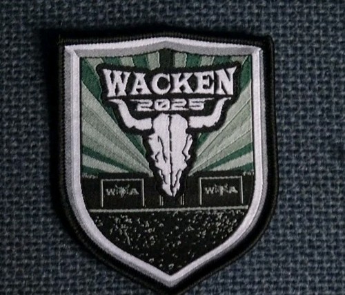 Wacken 2025 patch aufnäher - wacken,