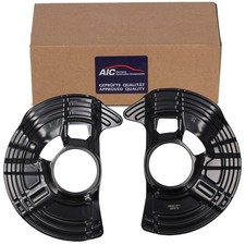2x AIC Spritzblech Bremsscheibe für MERCEDES W176 W246 C117 X117 GLA X156 vorne