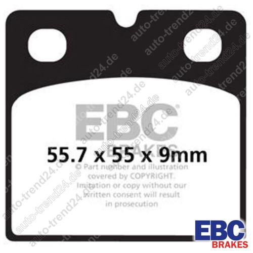 Ebc goldstuff bremsbeläge - ebc,