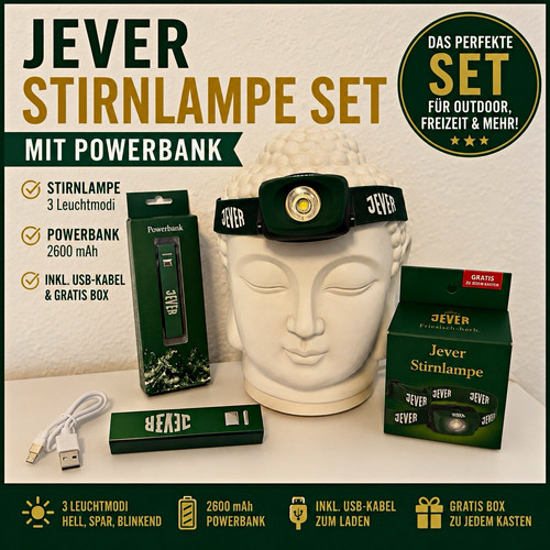Jever led stirnlampe - jever,