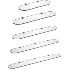 Glasregal Wandregal Bad