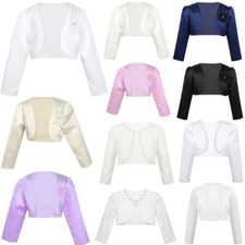 Mädchen Jacke Bolero Festlich