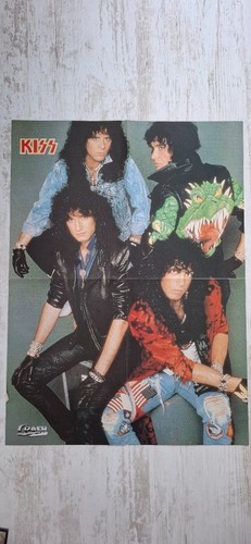 Kiss großes poster crash - kiss,