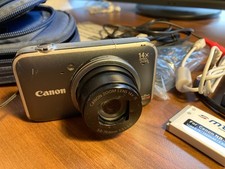 Canon PowerShot SX220 HS 12.1MP Digitalkamera, 14x Zoom, Zubehörpaket, noch gut
