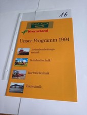 Schlepper Prospekt Landmaschinen Prospekt, Nr. 16 Weitere Prospekte Eingestellt