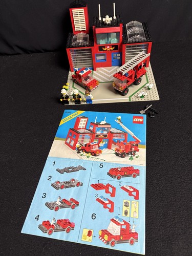Lego 6385 feuerwehrstation - lego,