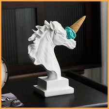 Pferdekopf Statue Eis Design