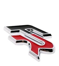 Für Seat FR Formula Racing Schriftzug Logo Emblem Schwarz Rot badge Leon Ibiza