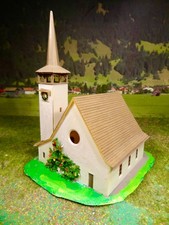 Spur N Dorfkirche für Modellbahn Anlage etc.