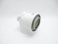 Junkers Bosch Abgaszubehör AZB 938 Doppelrohrbogen mit Prüföffnung Ø80/125mm