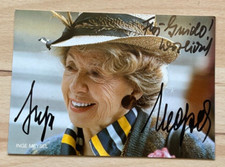 Inge Meysel original signierte Autogrammkarte Ak Schauspiel verstorben alt