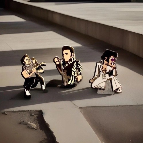 Elvis presley pin anstecker - presley,