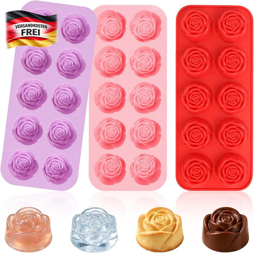 Silikonform rosen für - rosen,
