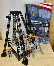 WWE Money in the Bank Wrestling Ring Play Set Inc. Originalkarton & Figuren