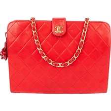 Chanel Quilted Lambskin 24K