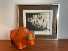 60s RUSCHA – Bull Bison -