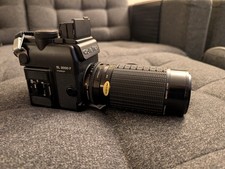 Rolleiflex SL 2000 F mit Objektiv 80-200, zwei Magazinen und mehr