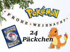 Pokemon Karten Adventskalender 24 Päckchen mit Holos und vielen Karten  Geschenk