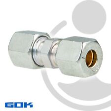 Schneidringverschraubung Typ G - Gerade Verschraubung, Stahl verzinkt, Schneidri