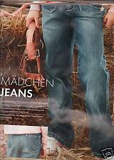 Jeanshose Hose Jeans Mädchen Gr 122 128 134 140 146 152 Blau Denim Jeans NEU