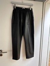 Damen KunstLederhose Schwarz Gr 34 Von Hugo Boss