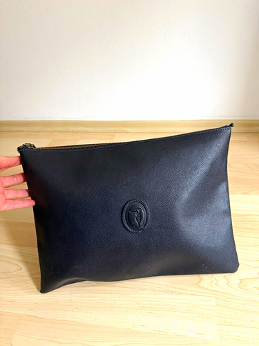 Trussardi clutch schwarz - schwarz, made