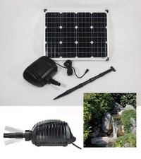 50 W Solar Bachlaufpumpe Teich