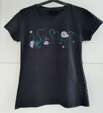 Very BERRYous Damen T-Shirt Größe L schwarz Schrift Druck kurzarm
