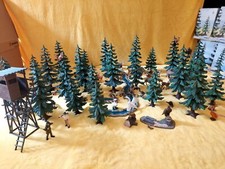 *SCHLEICH BAUM*TANNE 30652*30653*WASSERLAUF*WILDTIERE*BULLYLAND*HOCHSITZ*