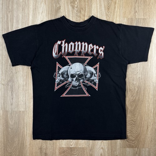 Vintage choppers skulls - vintage,